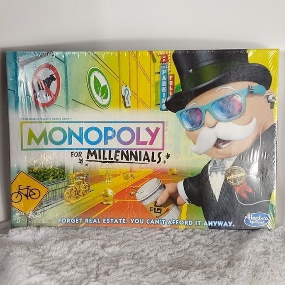 NIB Monopoly For Millennials Board Game - Picture 6 of 6